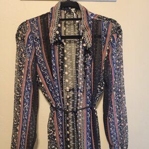 Free People sheer top